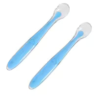 cuillere  bebe  bleu.