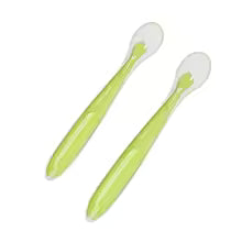 cuillere bebe vert.