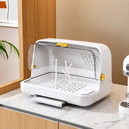 egoutoir biberon blanc sterilisateur sur-comptoir moderne.