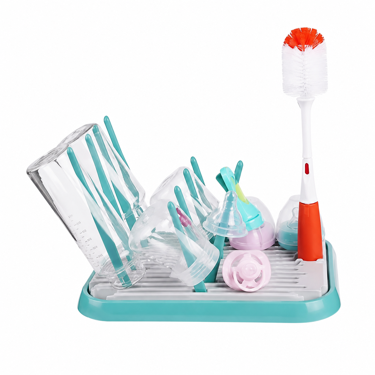 egoutoire biberon pastel organise.
