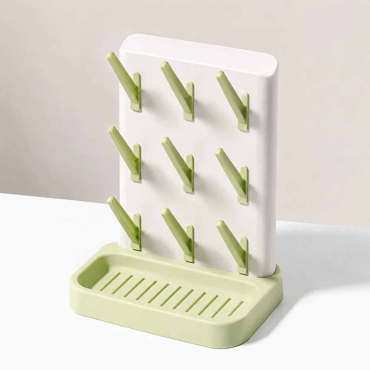 egouttoir biberon vert seul.