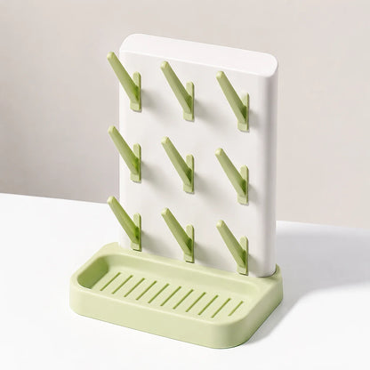 egouttoir biberon vert seul.