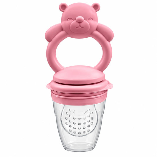 grignoteuse bebe rose fonce