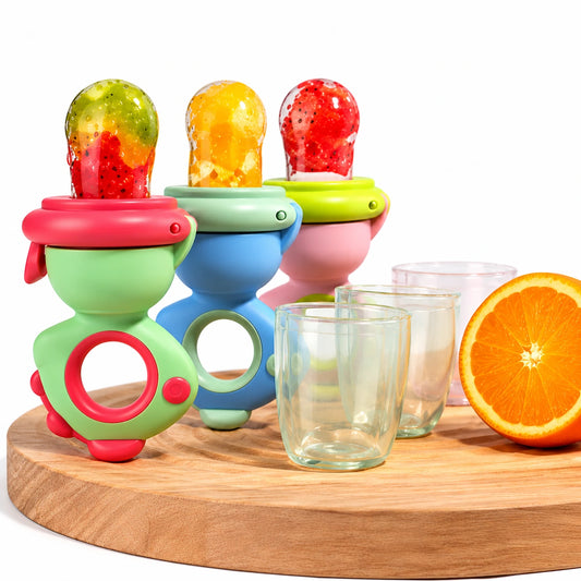 grignoteuse bebe trois couleurs
