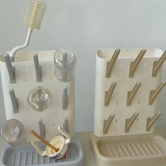 video diverses egouttoir biberon.