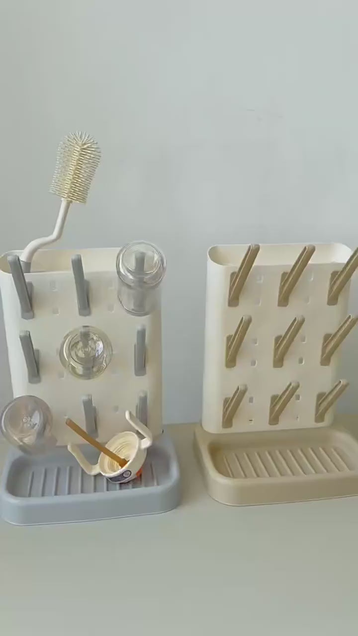 video diverses egouttoir biberon.