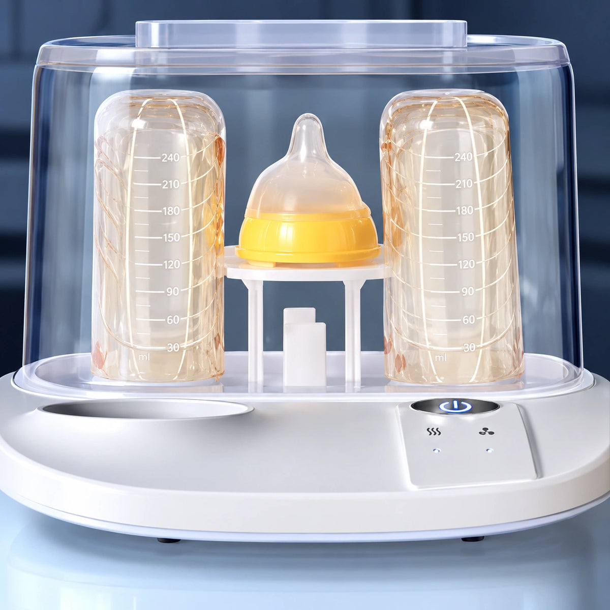 sterilisateur biberon electrique a vapeur en fonction