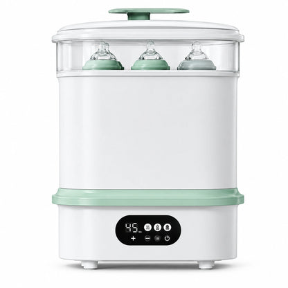 sterilisateur biberon vert d eau.