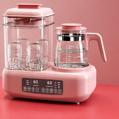 sterilisateur electrique biberon rose