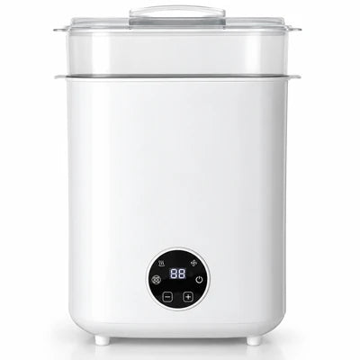 variante blanche sterilisateur pour biberon en verre